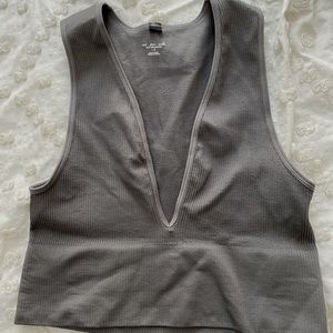 Out From Under Hailey Seamless Plunging Bra Top